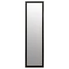 B&M Over Door Mirror 120 X 30cm - Black -Home Improvement Store 270480 Over The Door Mirror 120x30cm 31