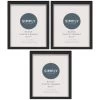 Simply Everyday 8 X 10" Block Frames 3pk - Black 1 Simply Everyday 8 X 10" Block Frames 3pk - Black -Home Improvement Store 290765 3pk simply everyday block frames 8x10 black 2