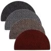 B&M Half Moon Indoor Chevron Doormat 40 X 70cm -Home Improvement Store 319759 Half Moon Indoor Chevron Mat 40x70cm