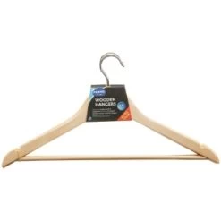 Addis Wooden Hangers 4pk -Home Improvement Store 333091 addis wooden hangers 4pk
