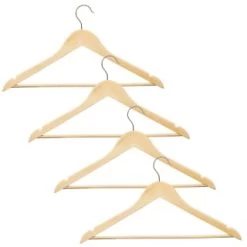 Addis Wooden Hangers 4pk