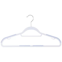 B&M Addis Non-Slip Hangers 6pk - Multi Colour -Home Improvement Store 333092 addis 6pk non slip hangers colour 5