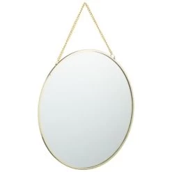 B&M Round Hanging Mirror
