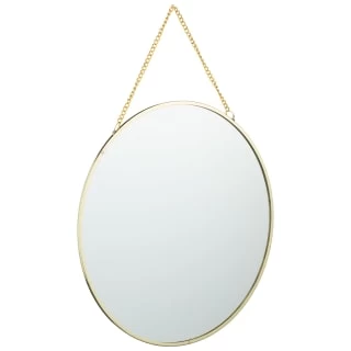 B&M Round Hanging Mirror 3 B&M Round Hanging Mirror