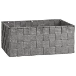 B&M Woven Storage Baskets 3pk - Silver -Home Improvement Store 365979 3pk woven baskets silver 2