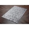 B&M Lexi Microplush Rug 60 X 110cm - Grey -Home Improvement Store 367878 367879 lexi microplush rug grey