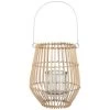 B&M Scandi Shore Rattan Style Lantern -Home Improvement Store 368089 rattan lantern 2