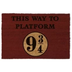 Harry Potter Doormat - This Way To Platform