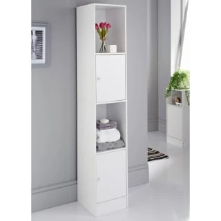 Spaceways Tall Cupboard - White 3 Spaceways Tall Cupboard - White