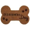 B&M Dog Bone Shaped Doormat 1 B&M Dog Bone Shaped Doormat -Home Improvement Store 371948 shaped doormat