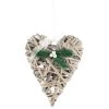 B&M Hanging Wicker Heart - White -Home Improvement Store 372613 wicker heart white