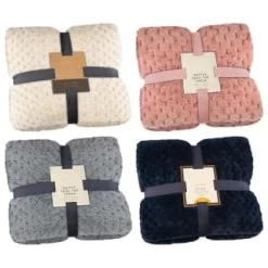 Waffle Faux Fur Throw - Cream -Home Improvement Store 372937 372948 372950 waffle faux fur throw group