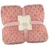 Heritage Collection Waffle Faux Fur Throw - Blush 1 Heritage Collection Waffle Faux Fur Throw - Blush -Home Improvement Store 372937 waffle faux fur throw blush 41