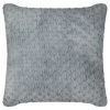 Waffle Faux Fur Cushion - Grey 2 Waffle Faux Fur Cushion - Grey -Home Improvement Store 373030 waffle faux fur cushion grey