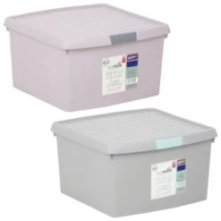 B&M Waffle Clip Box 25.5L - Blush -Home Improvement Store 375471 375472 25 5l waffle clip box group