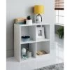 Lokken 4 Cube Basket Storage Unit - White -Home Improvement Store 375915 lokken 4 cube white