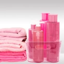 B&M Small Clear Storage Tub -Home Improvement Store 376039 376040 clear storage tub 3