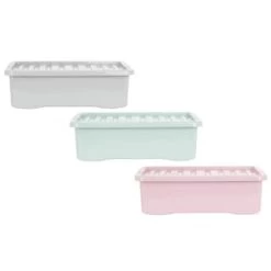 B&M Under Bed Storage Box 32L - Sage 11 B&M Under Bed Storage Box 32L - Sage -Home Improvement Store 377037 377038 377040 under bed storage box 32l group 2