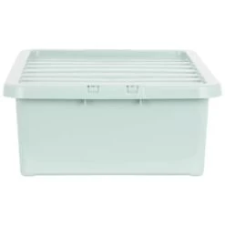 B&M Under Bed Storage Box 32L - Sage 10 B&M Under Bed Storage Box 32L - Sage -Home Improvement Store 377040 under bed storage box 32l sage 2