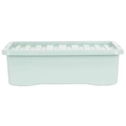 B&M Under Bed Storage Box 32L - Sage 9 B&M Under Bed Storage Box 32L - Sage -Home Improvement Store 377040 under bed storage box 32l sage