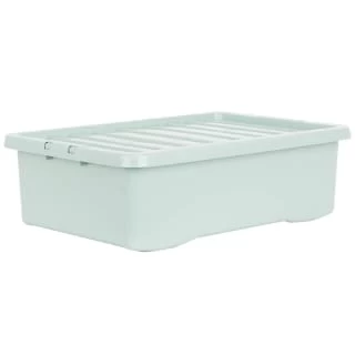 B&M Under Bed Storage Box 32L - Sage 3 B&M Under Bed Storage Box 32L - Sage