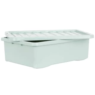 B&M Under Bed Storage Box 32L - Sage 4 B&M Under Bed Storage Box 32L - Sage - Image 2