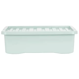 B&M Under Bed Storage Box 32L - Sage 5 B&M Under Bed Storage Box 32L - Sage - Image 3