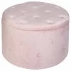 B&M Round Blush Ottoman -Home Improvement Store 378067 round blush ottoman