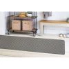 B&M Loop Washable Runner - Grey Stripe -Home Improvement Store 379090 loop washable runner 57cmx150cm grey stripe