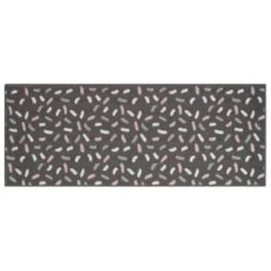 B&M Printed Runner 57 X 150cm - Grey Dash