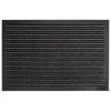 B&M Large Printed Magic Doormat - Black & Grey Stripe -Home Improvement Store 379103 large magic doormat 60x90cm printed black and grey stripe