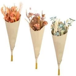 B&M Dried Flower Bunch - Red -Home Improvement Store 380206 dried flower bunch group