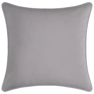 Supersoft Velvet Cushion Covers 2pk - Grey 4 Supersoft Velvet Cushion Covers 2pk - Grey - Image 2