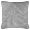 B&M Pleated Cushion - Silver 2 B&M Pleated Cushion - Silver -Home Improvement Store 380360 silver pleated cushion1