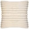 B&M Alaska Faux Fur Cushion - Cream