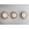 B&M Rattan Mirror 3pk