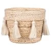 Serres Tassel Basket - Natural -Home Improvement Store 381892 serres tassel basket