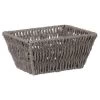 B&M Syros Mini Wicker Basket - Grey -Home Improvement Store 381906 syros mini basket grey