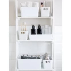 Soho Storage Tub 10 X 10 X 10cm - White 7 Soho Storage Tub 10 X 10 X 10cm - White -Home Improvement Store 384323 384402 384407 384416 soho box white group1 2