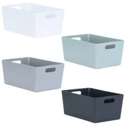 Soho Storage Tub 11 X 25.5 X 17cm - White -Home Improvement Store 384323 soho size e box 11x25 5x17cm group