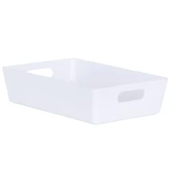 Soho Storage Tray 6 X 25.5 X 17cm - White