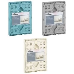 Midi Stacking Fold Flat Crate 30.6 X 20.5 X 12.6cm - Grey -Home Improvement Store 384970 384974 384975 home essentials midi stacking fold flat crate main 2 2