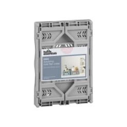Mini Stacking Fold Flat Crate 22.2 X 15 X 8.7cm - Grey 10 Mini Stacking Fold Flat Crate 22.2 X 15 X 8.7cm - Grey -Home Improvement Store 384980 home essebtials mini stacking fold flat crate grey