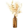 B&M Bleached Flowers In Amber Vase -Home Improvement Store 387550 bleached arrangement in amber glass