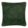 B&M Aspen Faux Fur Cushion - Green