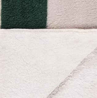 B&M Highland Green Check Sherpa Doublesided Throw 6 B&M Highland Green Check Sherpa Doublesided Throw - Image 4