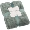 B&M Waffle Throw - Sage -Home Improvement Store 388813 waffle throw sage 4