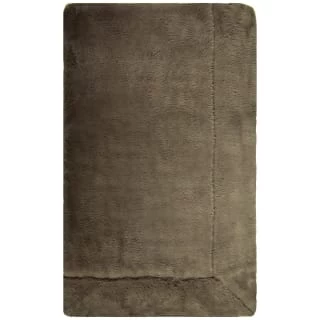 B&M Aspen Faux Fur Throw - Sage 4 B&M Aspen Faux Fur Throw - Sage - Image 2