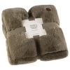 B&M Aspen Faux Fur Throw - Sage -Home Improvement Store 388819 aspen faux fur throw sage 4