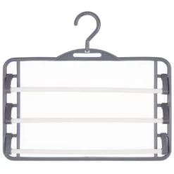 B&M Swivel Hook Trouser Hangers 2pk -Home Improvement Store 389260 home organisation co 2pk trouser hangers 3